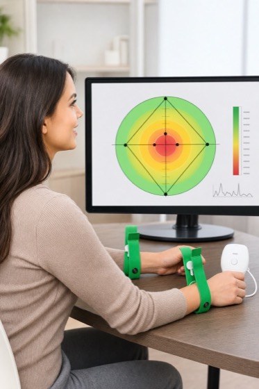Stress-Check · HRV bei Zellfit Stress-Check · HRV bei Zellfit